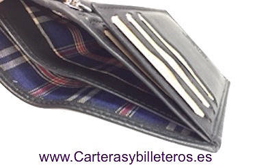 MAN WALLET BRAND BLUNI TITTO MAKE IN LUXURY LEATHER WITH ZIPPER 