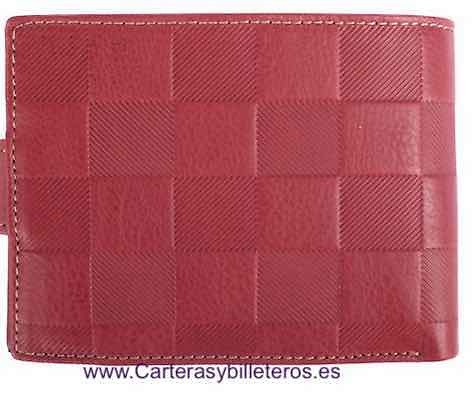 MAN WALLET BRAND BLUNI TITTO MAKE IN LUXURY LEATHER 