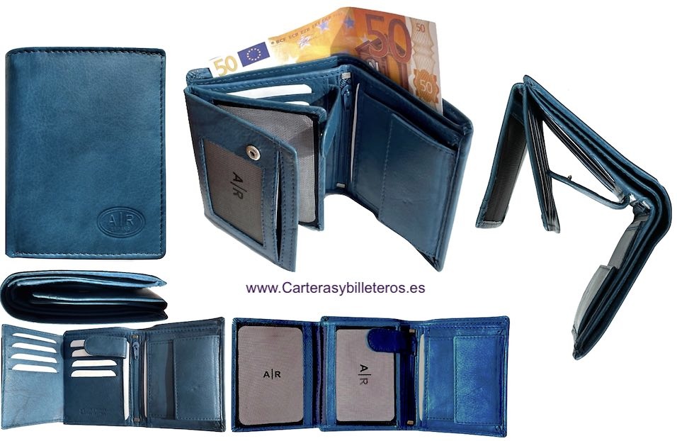 MAN WALLET IN SKIN OF QUALITY WITH WALLET 