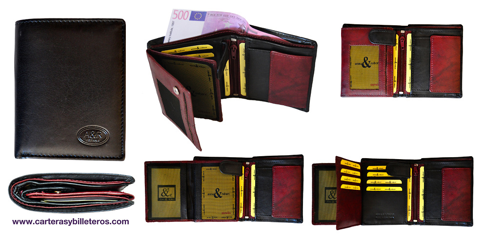 MAN WALLET IN SKIN OF QUALITY WITH WALLET 