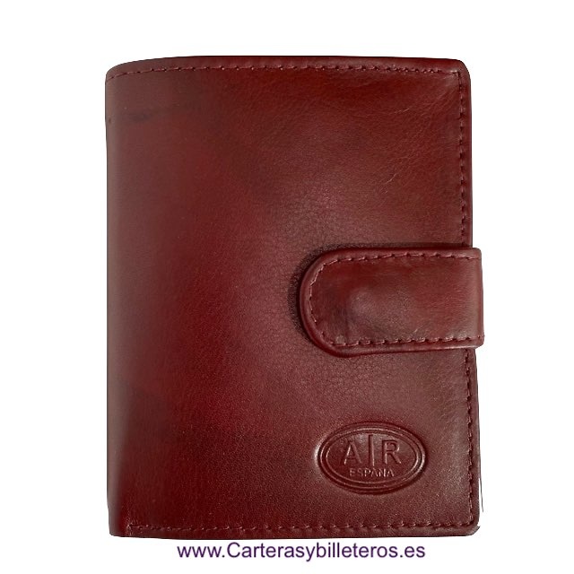 MAN WALLET OF LEATHER OF QUALITY WITH WALLET AND CASH DRAWER 