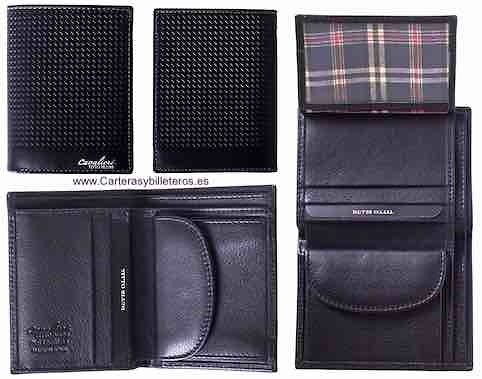 MAN WALLET TITTO BLUNI MAKE IN LUXURY LEATHER WITH PURSE EXCLUSIVE 