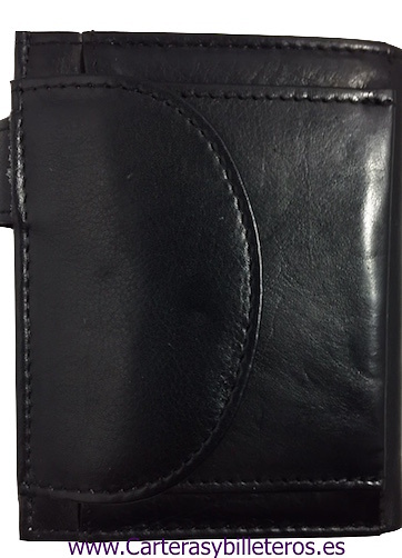 MEDIUM WALLET PURSE LEATHER EXTERIOR. 