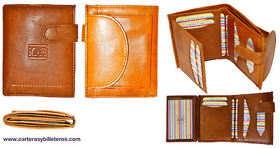 MEDIUM WALLET PURSE LEATHER EXTERIOR. 