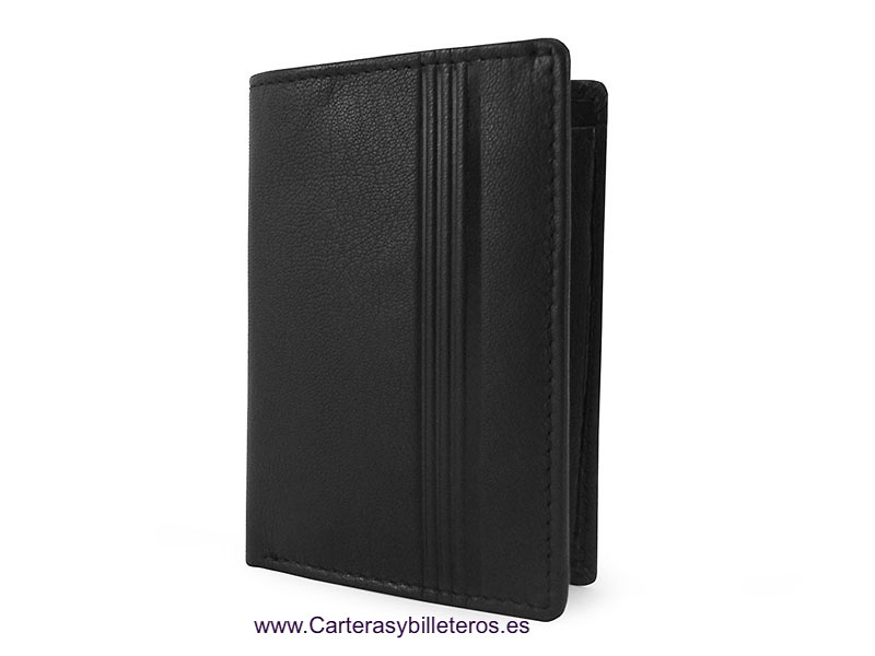 MEN'S CARD HOLDER IN NAPALUX LEATHER FOR 10 CARDS 