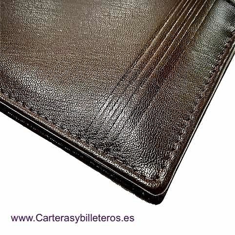 MEN'S CARD HOLDER IN NAPALUX LEATHER FOR 10 CARDS 