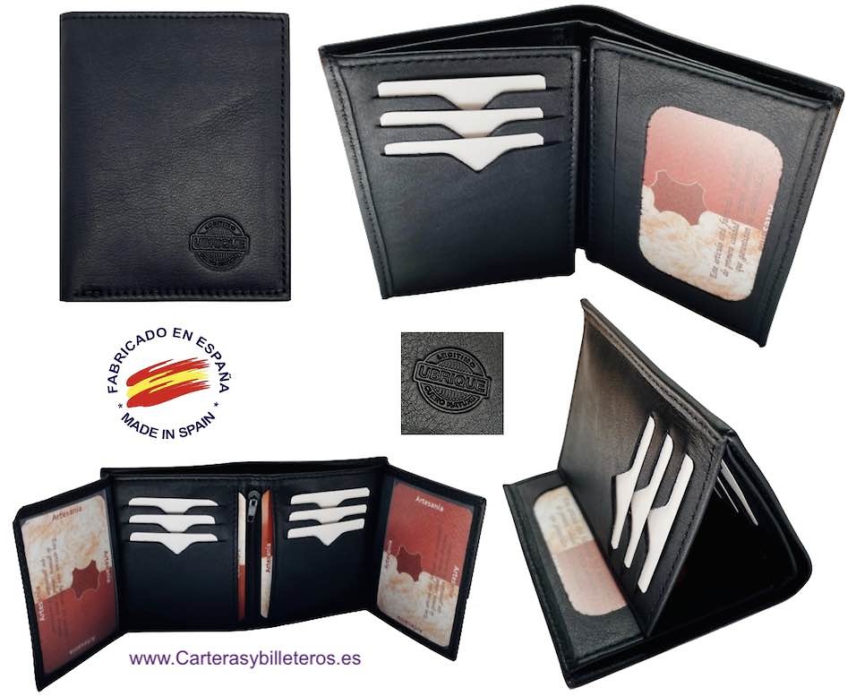 MEN'S LEATHER CARD HOLDER UBRIQUE 