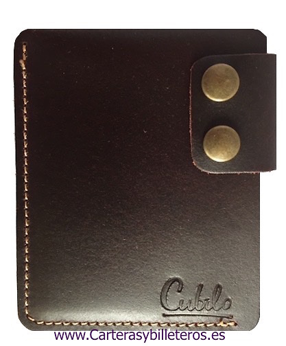 MEN'S LEATHER WALLETS MADE IN SPAIN SMALL 