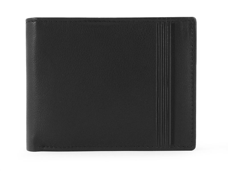 MEN'S WALLET PURSE IN NAPA LEATHER FOR 10 CARDS 