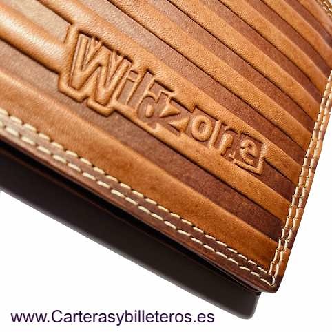 MEN'S WALLET PURSE IN NAPA LEATHER FOR 10 CARDS 