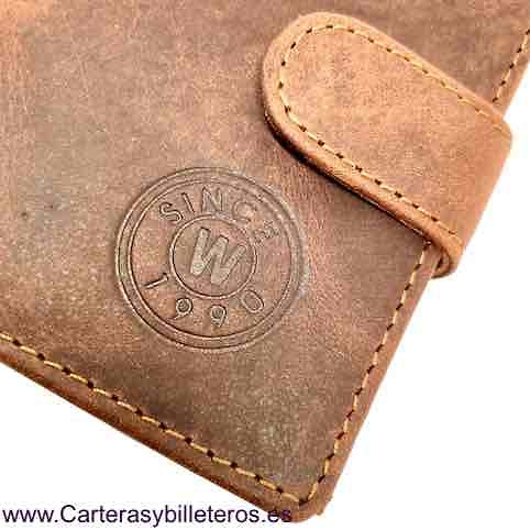 METROPOLI GREASED LEATHER CARD HOLDER FOR 13 CARDS 