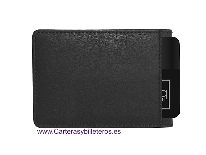 MINI MEN'S WALLET IN VERY COMPLETE NAPA LEATHER 