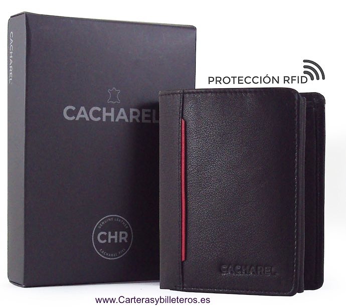 NAPALUX LEATHER CACHAREL MEDIAN CARD HOLDER 13 CARD 