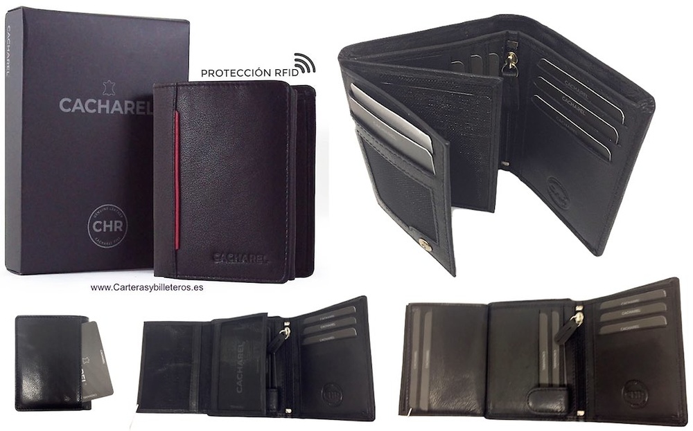 NAPALUX LEATHER CACHAREL MEDIAN CARD HOLDER 13 CARD 