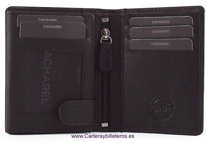 NAPALUX LEATHER CACHAREL WALLET 13 CARD 