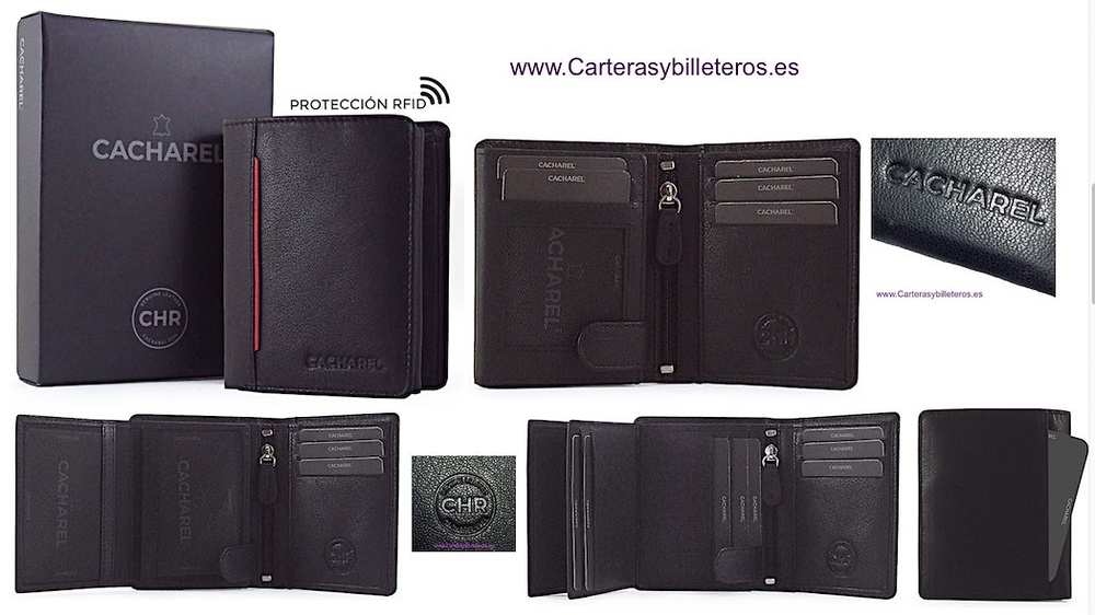 NAPALUX LEATHER CACHAREL WALLET 13 CARD 