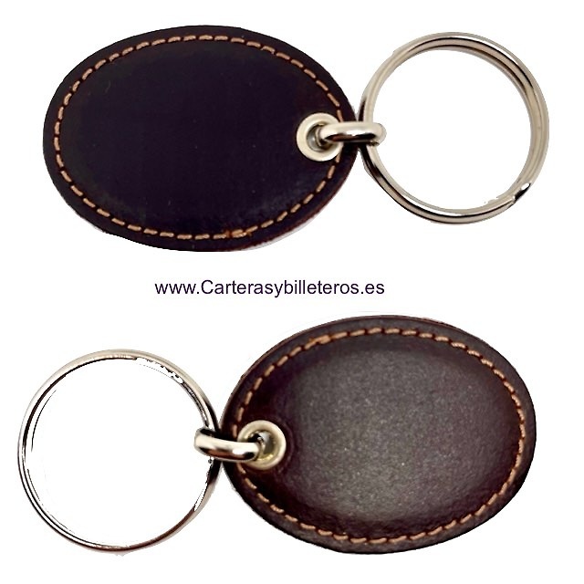 OFFER SET: TWO SMALL LEATHER WALLET WITH OUTSIDE PURSE CUBILO + KEYRING 