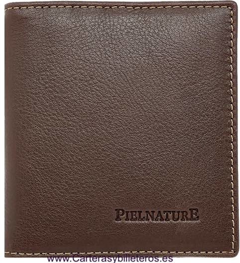 PIELNATURE WALLET WITH CLIP FOR BANKNOTES WITH PURSE 