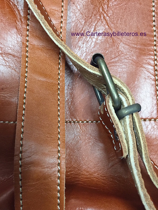 PONY LEATHER BAG HANDMADE 