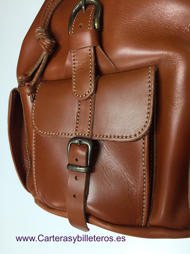 PONY LEATHER BAG HANDMADE 