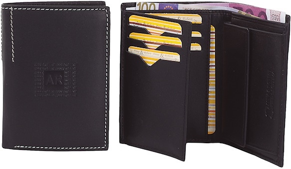 PORTFOLIO AND WALLET WITH LEATHER WALLET LEGITIMIZES 