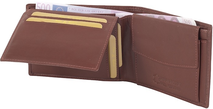 PORTFOLIO LEATHER LUXURY BRAND OMMO WALLET 