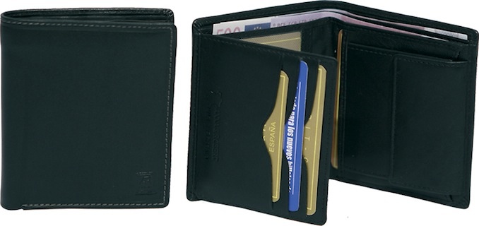 PORTFOLIO LEATHER WALLET IN LEATHER LUXURY OF HIGH RANGE 