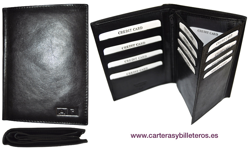 PORTFOLIO PORTA DOCUMENTS OF LEATHER WITH BILLFOLD 