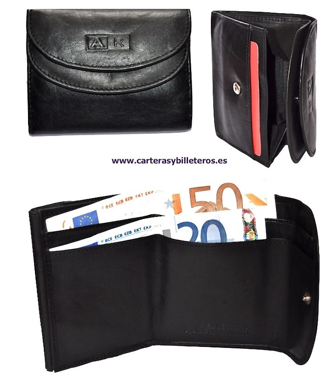 PURSE OF LEATHER WITH BILLFOLD DOUBLE GRANDE 