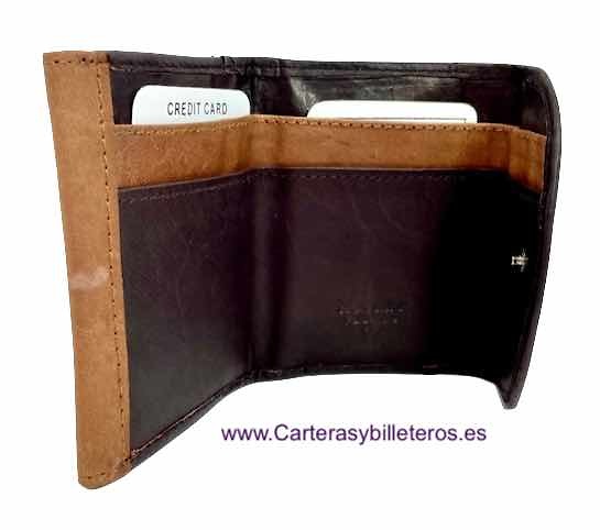 PURSE OF LEATHER WITH BILLFOLD DOUBLE GRANDE 