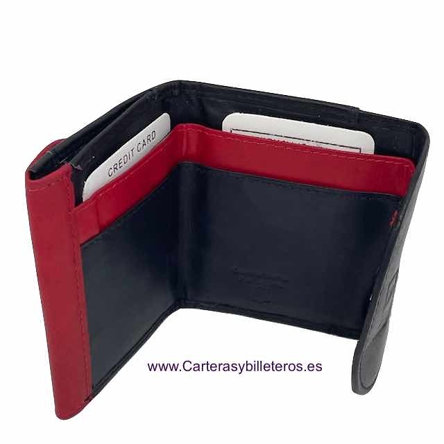 PURSE OF LEATHER WITH BILLFOLD DOUBLE GRANDE 