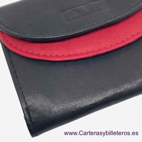 PURSE OF LEATHER WITH BILLFOLD DOUBLE GRANDE 