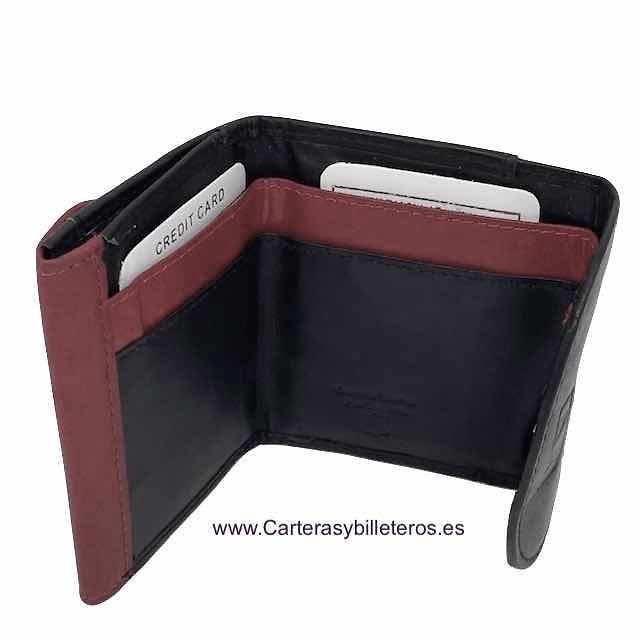 PURSE OF LEATHER WITH BILLFOLD DOUBLE GRANDE 