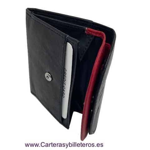 PURSE OF LEATHER WITH BILLFOLD DOUBLE GRANDE 