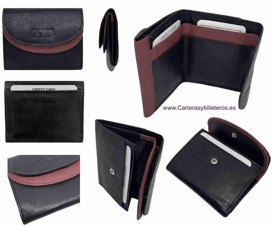 PURSE OF LEATHER WITH BILLFOLD DOUBLE GRANDE 