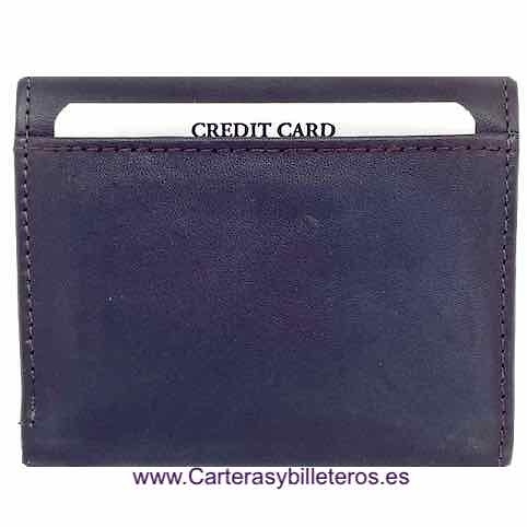 PURSE OF LEATHER WITH BILLFOLD DOUBLE GRANDE 