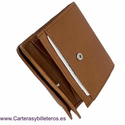 PURSE OF LEATHER WITH BILLFOLD DOUBLE GRANDE 