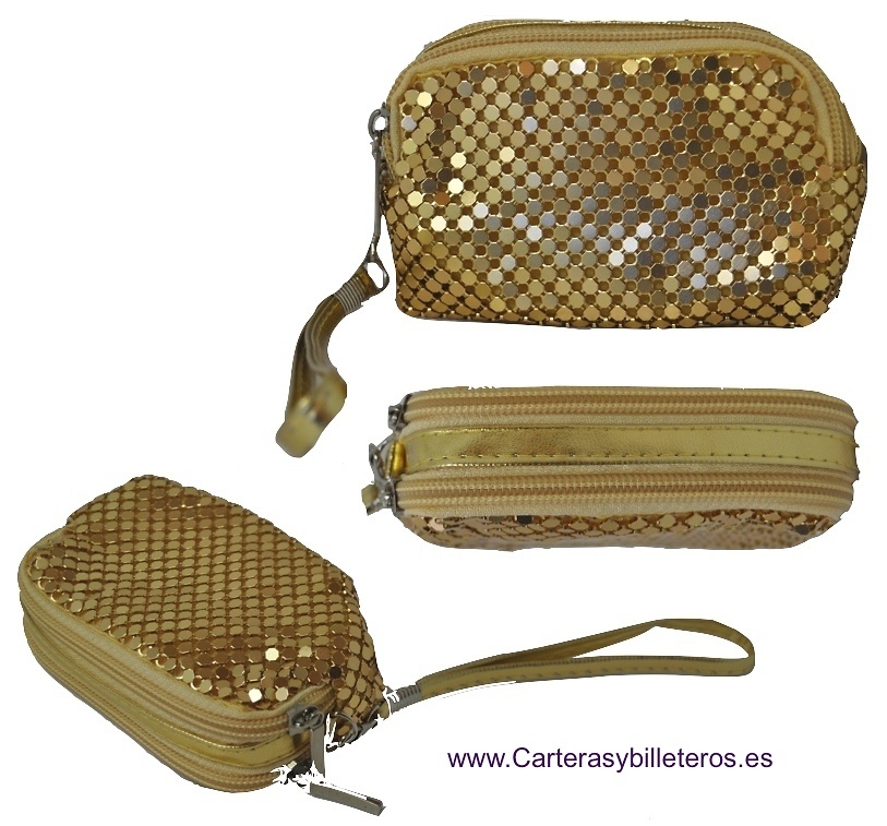 Purse PURSE GOLD METAL MESH 