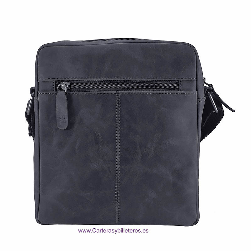 SAC EN CUIR POUR HOMME DE MARQUE WILDZONE AVEC POCHES EXTÉRIEURES ET INTÉRIEURES 2 COLORS 