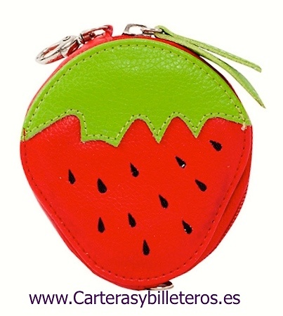 SHAPED PURSE: APPLE STRAWBERRY TOMATO EGGPLANT SANDIA 