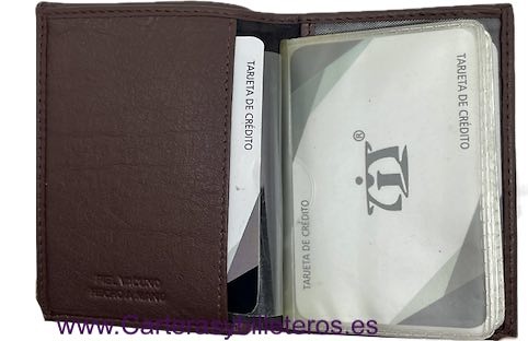 SLIM WALLET CARD HOLDER FOR UP TO 14 CARDS OR IDS 