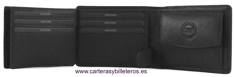 SMALL BUT VERY COMPLETE NAPALUX LEATHER CACHAREL WALLET 