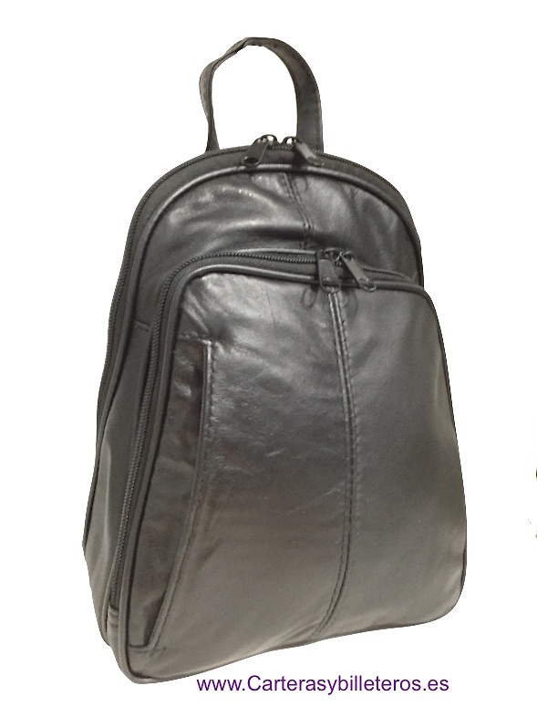 SMALL LEATHER BACKPACK ASA 