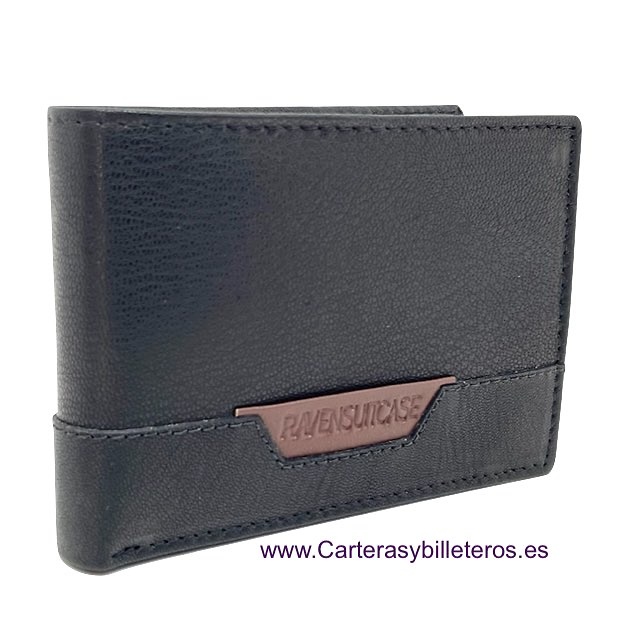 SMALL LEATHER MEN'S PURSE WALLET 