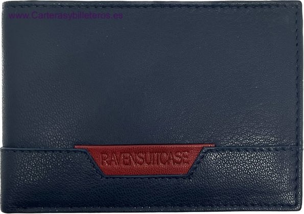 SMALL LEATHER MEN'S PURSE WALLET 