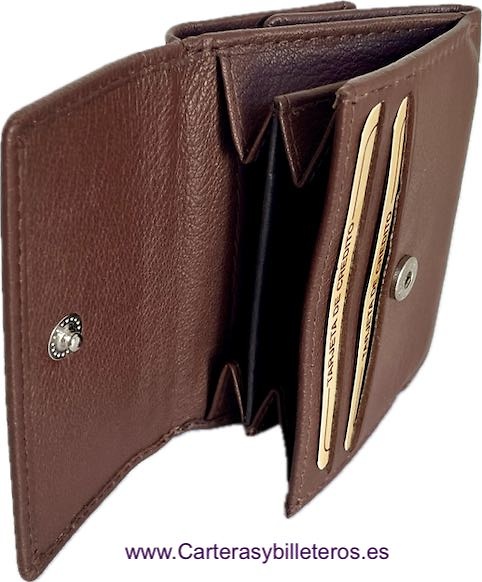 SMALL MEN'S WALLET PURSE - 7 COLORS- 