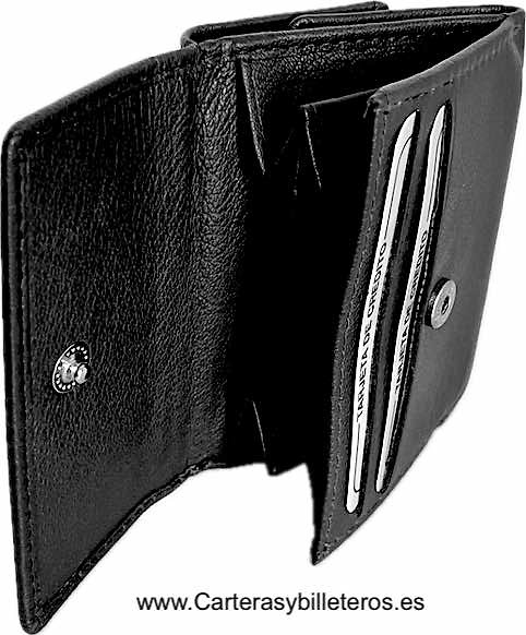 SMALL MEN'S WALLET PURSE - 7 COLORS- 