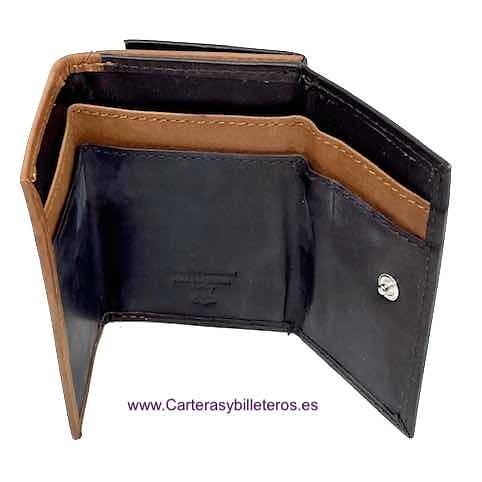 SMALL MEN'S WALLET PURSE - 7 COLORS- 