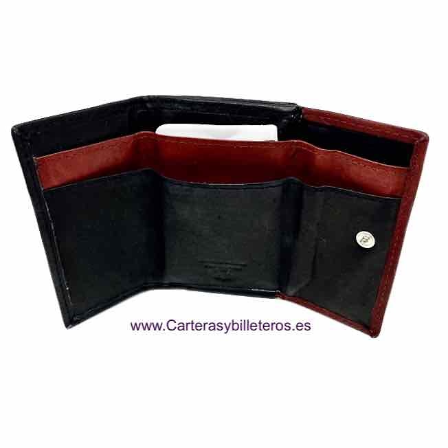 SMALL MEN'S WALLET PURSE - 7 COLORS- 