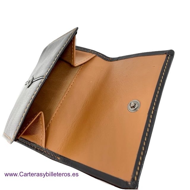 SMALL NAPALUX LEATHER PURSE WALLET 